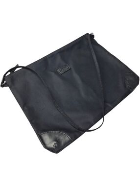 LL Bean | Vintage Black Zipper Pouch Shoulder Bag